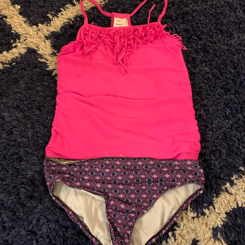 Girls Pink Bathing suit